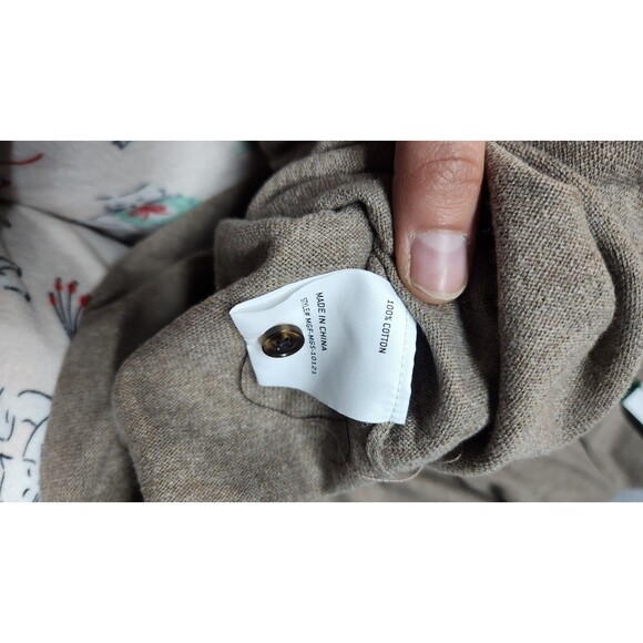 Hawker Rye Men's 3XL Brown Heathered Sweatshirt Polo NWT - Picture 6 of 10